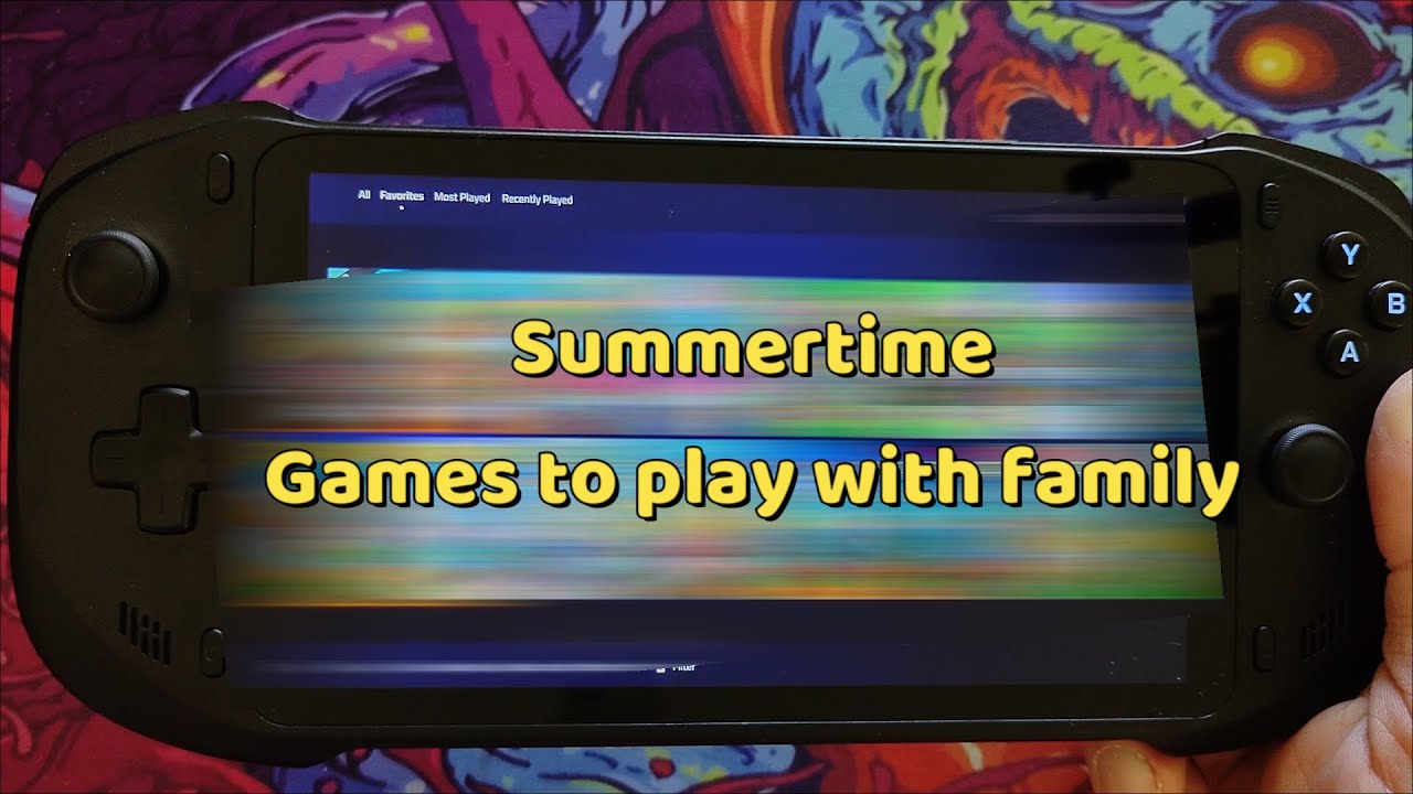 Summertime Gaming Games to play with Family YouTube