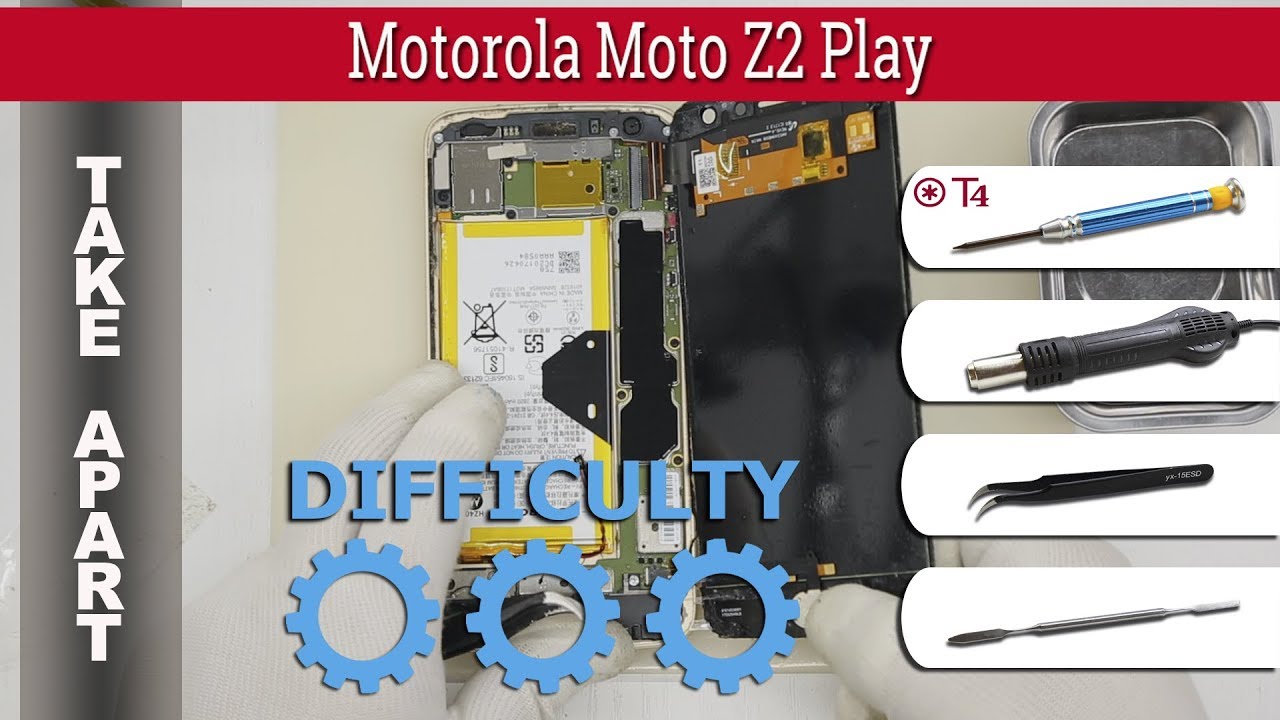 New Update How to disassemble 📱 Motorola Moto Z2 Play XT1710 Take apart Tutorial