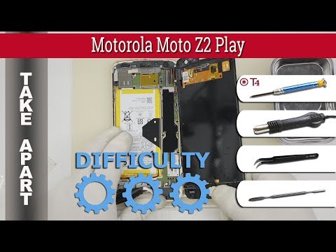 How to disassemble 📱 Motorola Moto Z2 Play XT1710 Take apart Tutorial