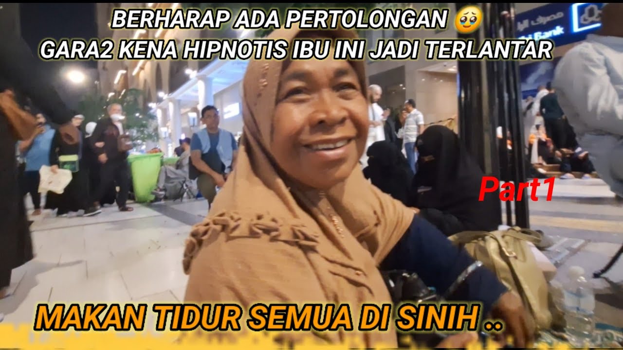 PINGIN PULANG KE 🇲🇨TAPI TIDAK BISA]IBU TERLANTAR BER TAHUN2 DI AREA MASJIDIL HAROM