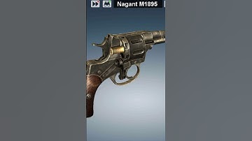 Nagant M1895 unloading #animation #gun #asmr #firearms #info #animationshorts  #shorts #fyp