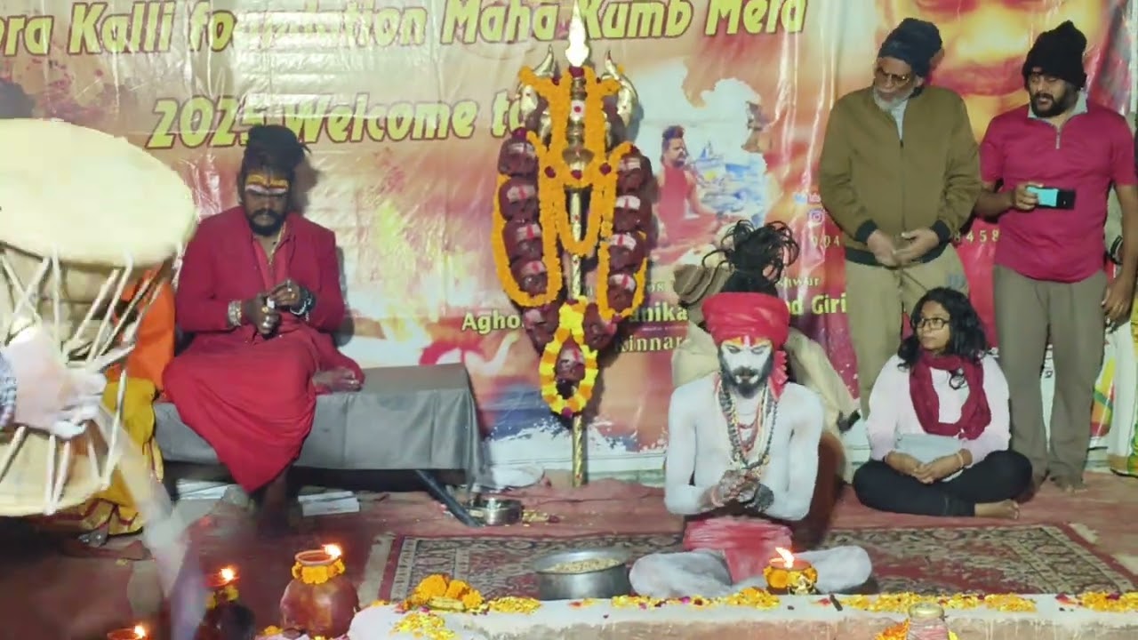 Aghori Baba नवरात्रि पूजा aghor Kali Manikandan Das Maharaj Navratri Siddhi Aghori Baba