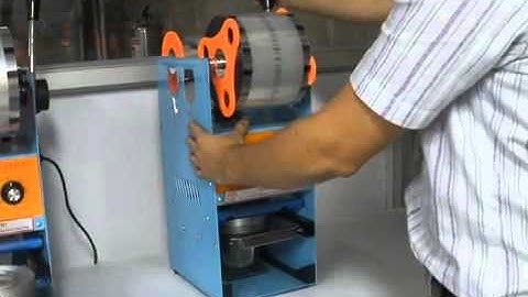 máy dán miệng ly dập tay/máy  ép nắp ly sinh tố, chè thủ công, 0909134877