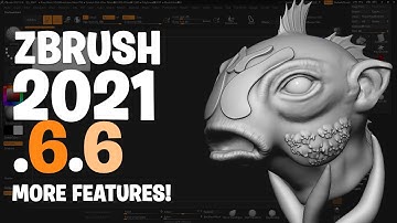 ZBRUSH 2021.6.6 - More New Features!