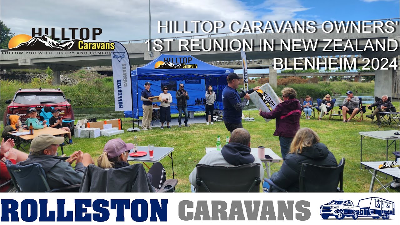 Hilltop caravans owners first reunion in NZ 2024