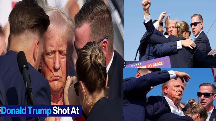 Live updates Trump says he was shot in the ear during rally; one attendee and shooter are dead
