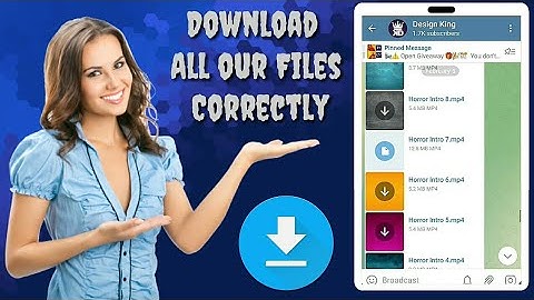 How to Download our files From Telegram Correctly ? Fix download problems 2023