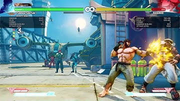 Street Fighter 5 Ryu V Trigger Combos