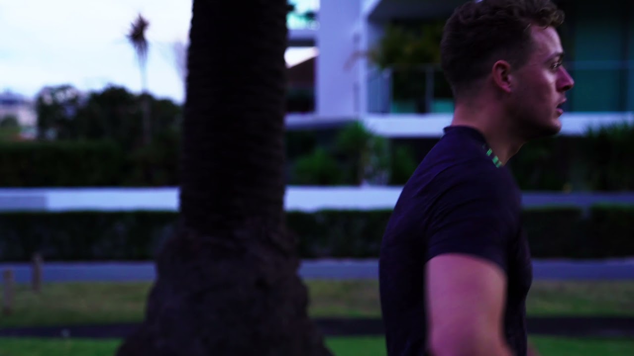 Best Fitness Stock Footage - Man Running Through The Street