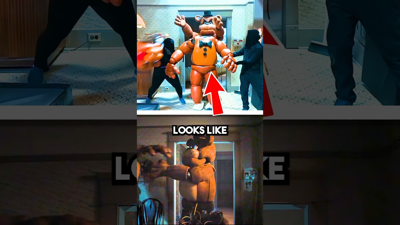 Behind The Scenes Of Freddy In FNAF 2😭