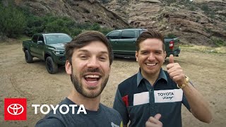 TRD Pro Off-Roading with Daniel Suárez and El Dasa | Toyota screenshot 5
