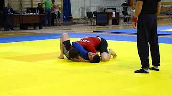 Buda Szabolcs 2014 Ifjúsűgi VB Oroszorság pankration submission 1
