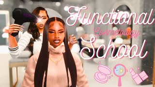 NEW Realistic Cosmetology Mod| Functional School and Custom Interactions| Sims 4 Mods