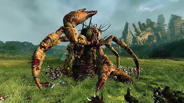 Rotting Leviathan VS Temple Guards | Total War: Warhammer 2