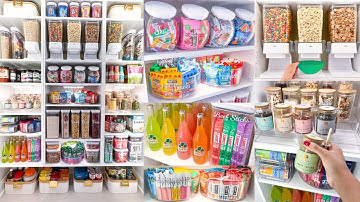 ULTIMATE PANTRY ORGANIZATION | ASMR Satisfying Clean and Pantry Restock Organizing | 3i Pro Ultra