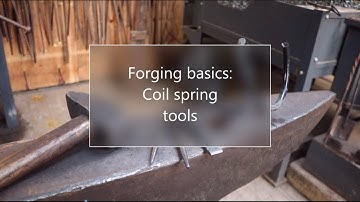 Forging basics: Coil spring tools