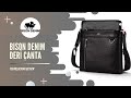 Bison Denim Deri Çanta / Bison Denim Genuine Leather Men Crossbody Bag