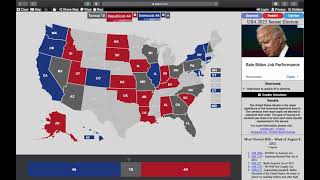 2022 Senate Elections Predictions as of August 9, 2021