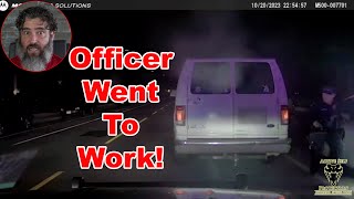 Officer Comes Under Immediate Fire In Traffic Stop