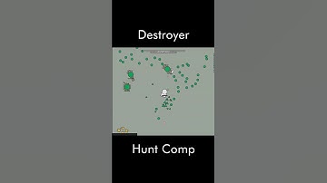 Arras.io || T2 Destroyer Hunt Comp || Mesmerize #shorts #arras #arrasio