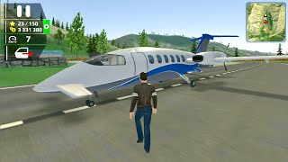 Flying Piaggio P180 and Boeing 747 Emergency Landing - Airplane Simulator - Android IOS Gameplay.