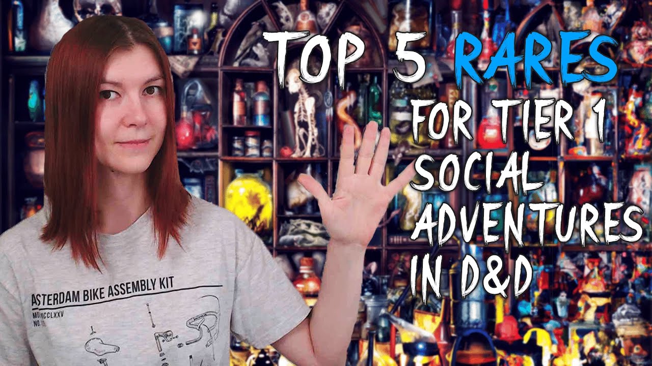 Top 5 Rare Social magic items for 1-4 level party adventure DND Lore ...
