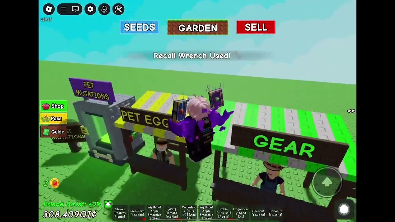 NEW SECRET OBBY IN GROW A GARDEN?