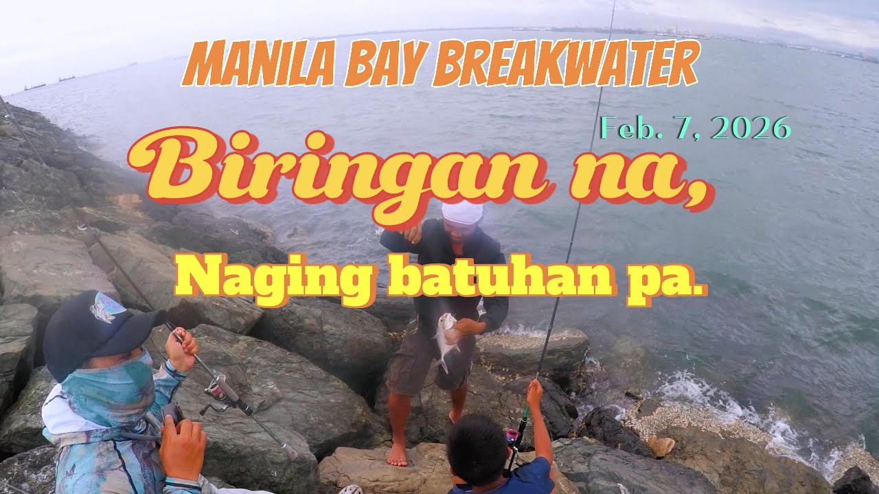 Biringan na, Naging Batuhan Pa | MICT Breakwater Manila Bay | 02-07-2026
