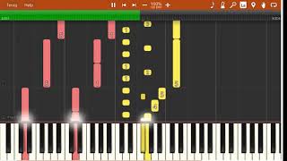 Jef Neve - Solitude Synthesia tutorial