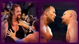 Undertaker Vs Stone Cold Vs Rock Vs Kurt Angle Wwf Title Match kid Rock Theme Last Used 12700