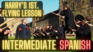 Thumbnail image for Easy Spanish for INTERMEDIATE Harry Potter’s First Flying Lesson 🧹 H P  1.9