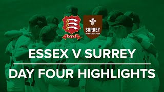 Essex+v+Surrey:+Day+Four+Highlights