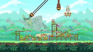 Angry Birds Friends Level 9 Tournament 1737 three stars NO POWER-UP walkthrough 2026-04-20 screenshot 3