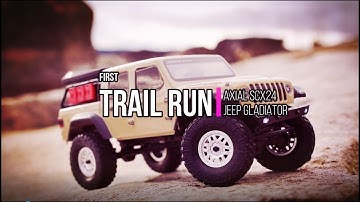 Skansman RC - Axial SCX24 Jeep Gladiator - Trail Run