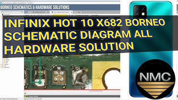Infinix Hot 10 x682 Borneo Schematic Diagram All Hardware Solution