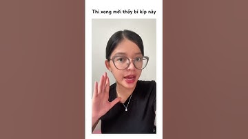 Thi xong mới thấy clip này 🤣 #tips #thptqg #thinhhanh