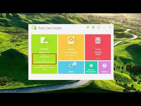 วีดีโอ: วิธีค้นหาหมายเลขซีเรียล Acer ของคุณ