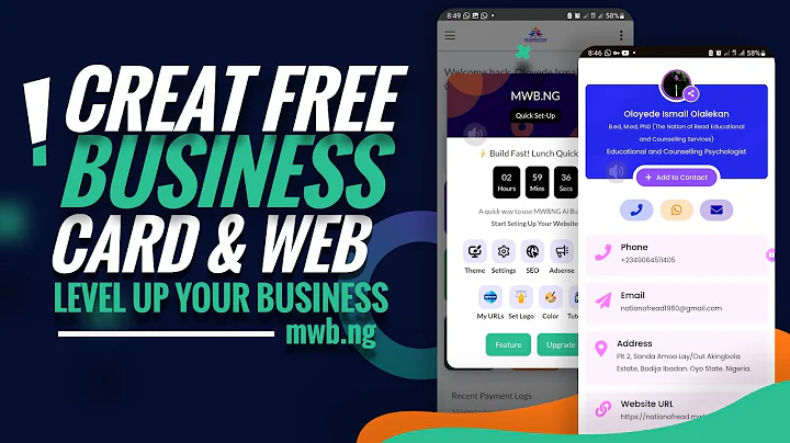 Create a FREE Digital Business Card in 2026 | Tutorial + NFC Tap Card Setup (Easy 5-Min Guide!)