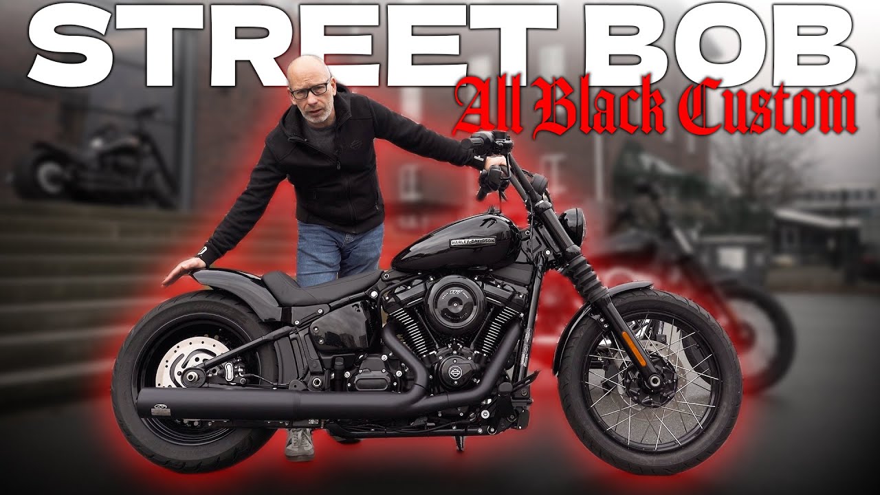 HARLEY-DAVIDSON STREET BOB 117 mit 200er HECKUMBAU 🤯