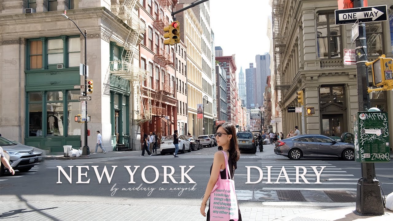 【NYC vlog】Лучшее кафе и магазин🗽｜Магазины со мной в SOHO | Покупленные товары🛍️