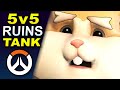 Why playing tank sucks in 5v5  overwatch 2