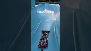 Closed waterslide race