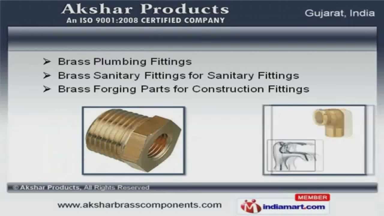 Brass Sanitary & Plumbing Fittings by Akshar Products, Jamnagar