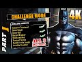 Batman: Arkham Asylum Walkthrough - Challenge Mode Part 1 (Normal) Gameplay in (4K) PS5