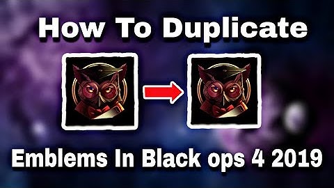 *NEW* How To Duplicate Emblems Glitch On COD Black Ops 4 2019! | Bo4 Glitches