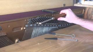 DIY piano tuning / tune your own piano  part 2 of 2  relative tuning rest of piano  DIY Music