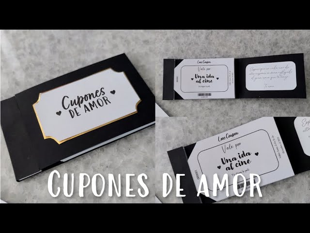 TUTORIAL REGALO DE SAN VALENTÍN / CUPONES CANJEABLES HECHOS EN CANVA /  HAIVAL 