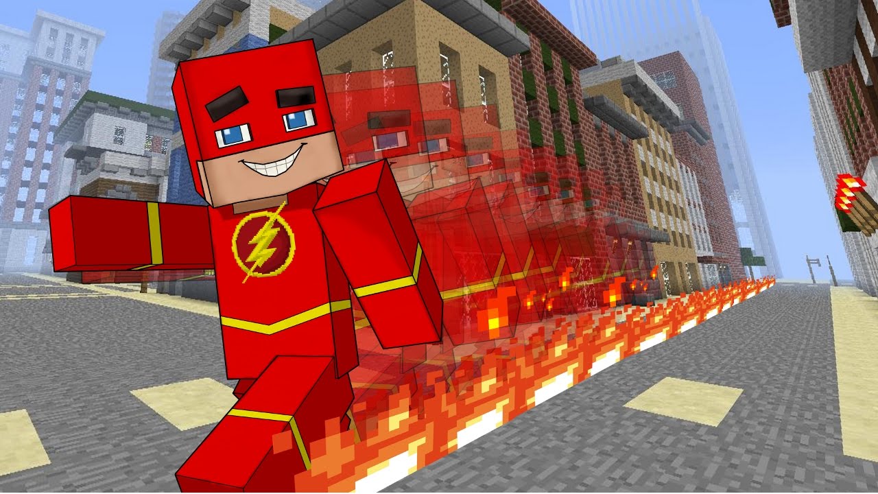 Minecraft Mods | HOW TO BE THE FLASH - Ultimate Flash Mod! (Superheroes in Minecraft)