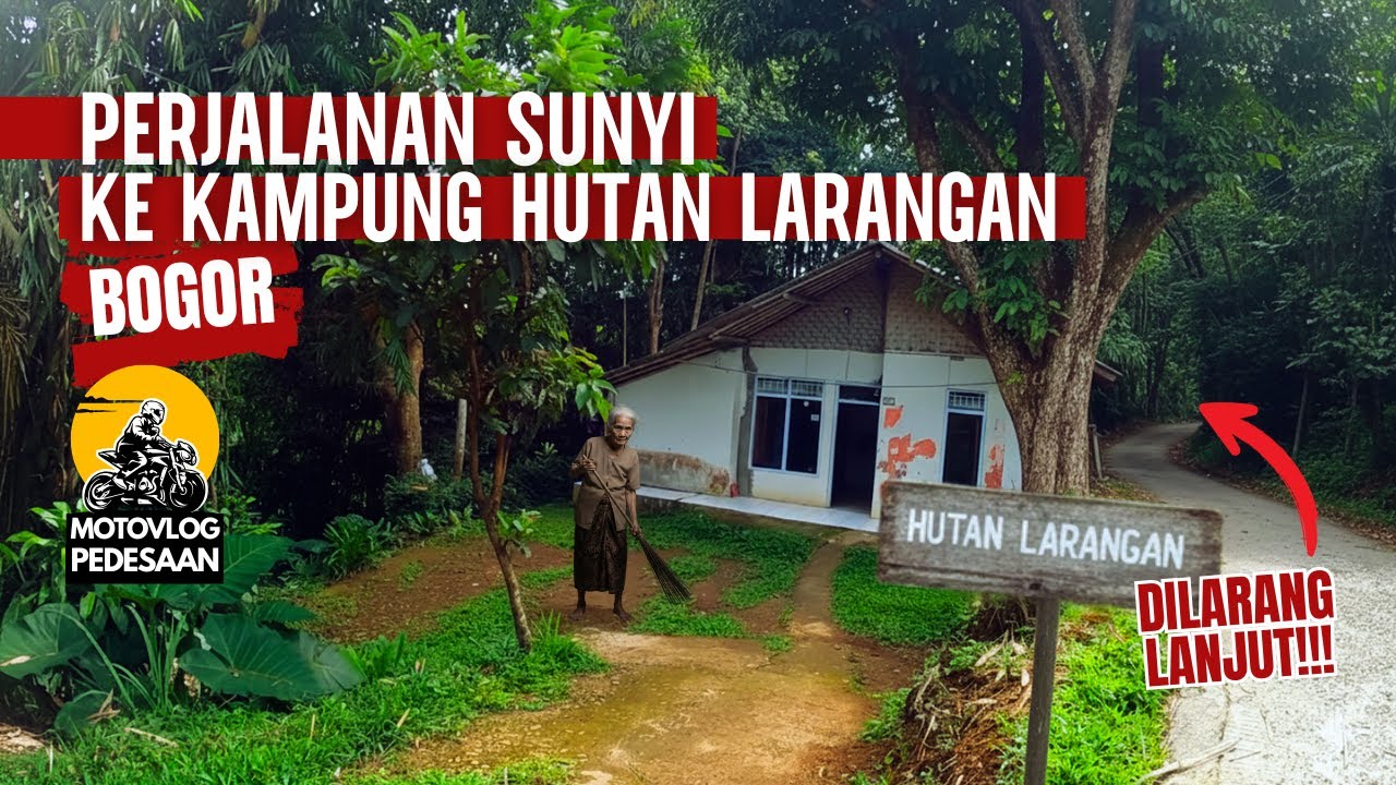 Kampung Hutan Larangan di Pancawati Bogor