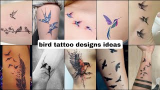 birds tattoo designs ideas | bird tattoo designs HD video |